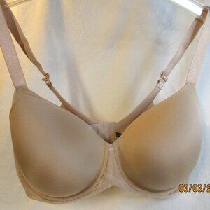 FELINA UNIQUE CROSS IN BACK BEIGE BRA SIZE 38DDD